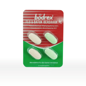 Bodrex Flu & Batuk Berdahak (4 tablet)