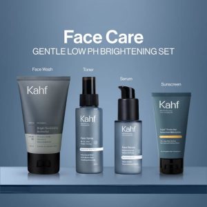 Kahf SET (Face Spray, Face Serum, Sunscreen Moiz, Face Wash)