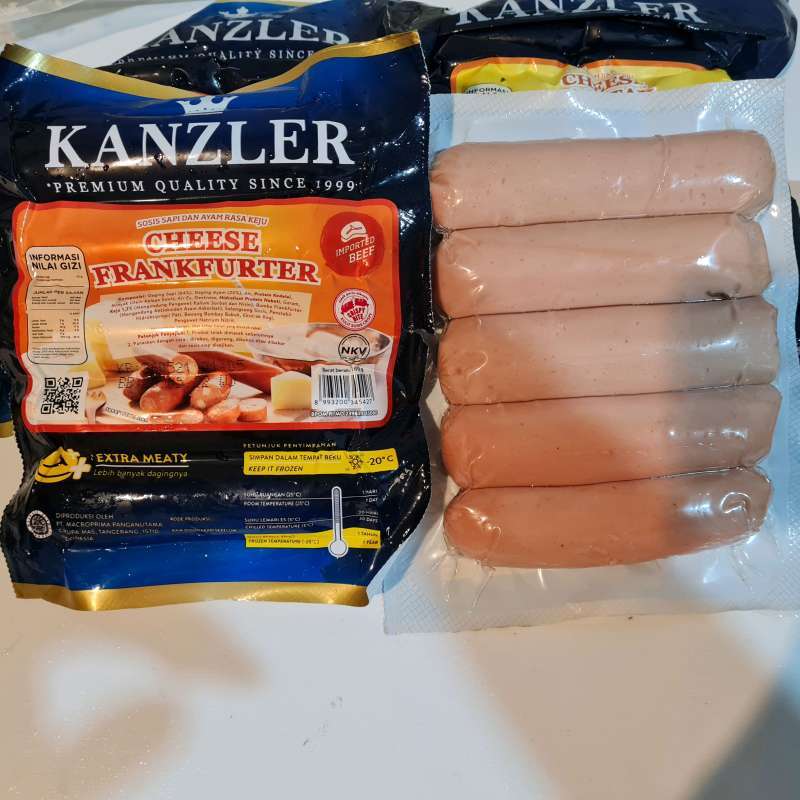 KENZLER Sosis Cheese Frankfurter (360g)
